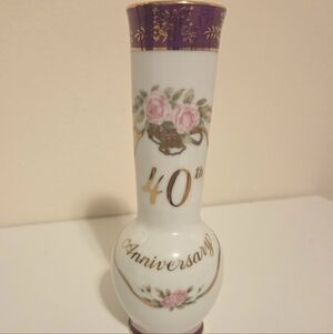 George Lefton China Budvase